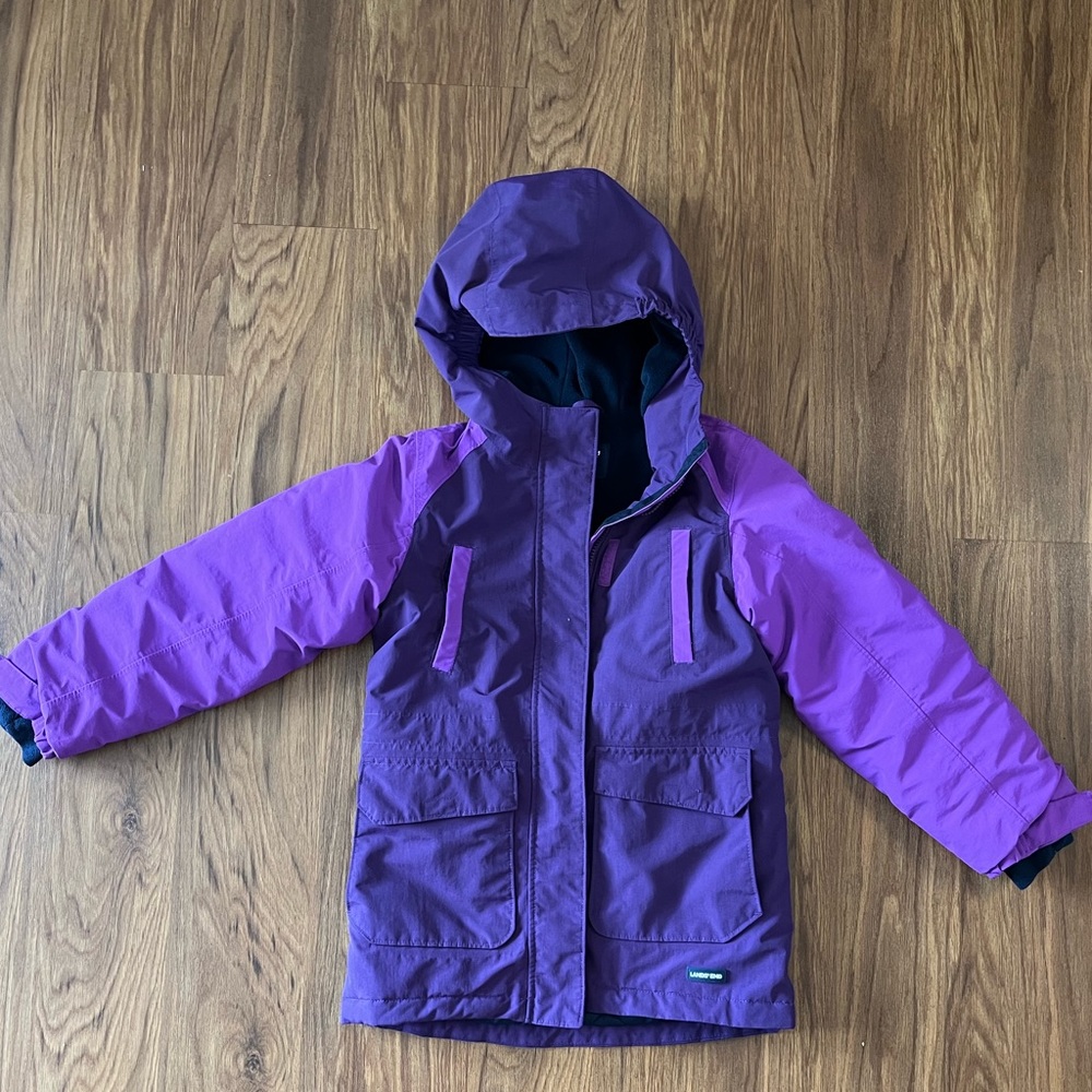 Lands’ End girls winter coat